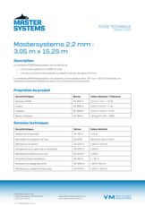 Mastersystems 2,2 mm - FT